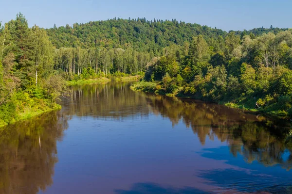 River Gauja Gauja National Park Latvia — Stock Photo, Image