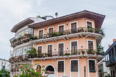 Kasko Viejo (Historic Center) Panama City'deki sömürge binalarda