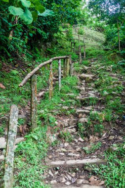 İz Boquete, Panama yakınındaki hiking şelaleler kaybetti