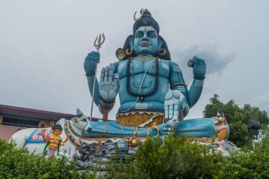Lord Shiva heykeli Kandasamy (Koneswaram) Tapınağı Trincomalee, Sri Lanka