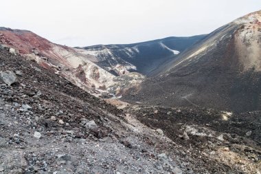 Görünüm Cerro zenci yanardağ, Nicaragua