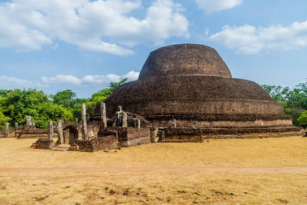 Pabulu Vihára Parákramabáhuova Vihára Starověkého Města Polonnaruwa Srí Lanka — Stock fotografie