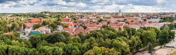 Skyline Van Vilnius Litouwen — Stockfoto