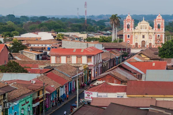 Leon Nicaragua Abril 2016 Iglesia Calvario León Nicaragua — Foto de Stock