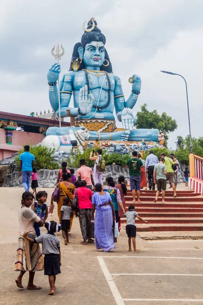 Trincomalee Sri Lanka Julho 2016 Estátua Senhor Shiva Templo Kandasamy — Fotografia de Stock