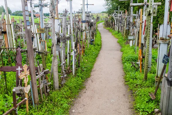 Hill haçlar, hac sitesi Kuzey Litvanya'daki