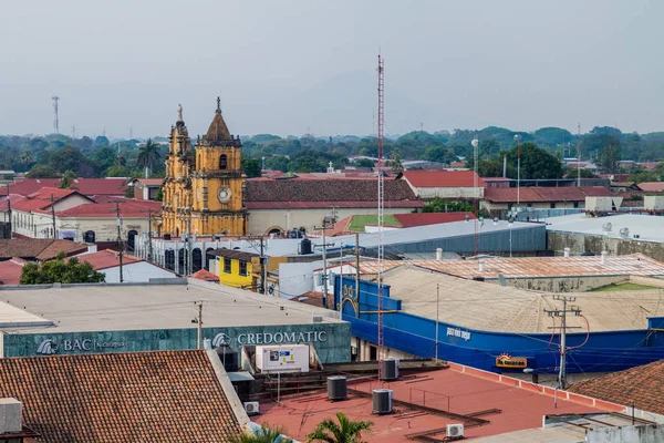 Leon Nicaragua Aprile 2016 Chiesa Del Recoleccion Leon Nicaragua — Foto Stock