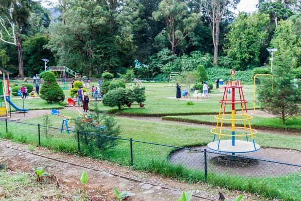 Nuwara Eliya Sri Lanka Július 2016 Játszótér Victoria Park Nuwara — Stock Fotó