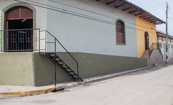 Типовий Тротуар Гранаді Нікарагуа — стокове фото