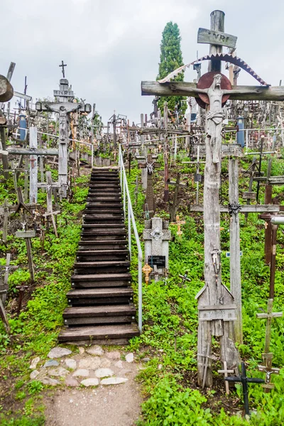 Hill haçlar, hac sitesi Kuzey Litvanya'daki
