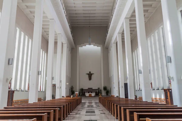 Kaunas Lituanie Août 2016 Intérieur Basilique Résurrection Christ Kaunas Lituanie — Photo