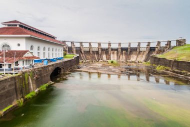 Gatun Barajı ve gücü üreten bina, Panama İstasyonu