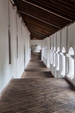 Kemer boyunca Dambulla Mağara Tapınağı, Sri Lanka