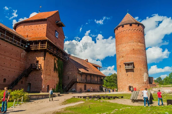 Sigulda Lettonie Août 2016 Visite Château Turaida Lettonie — Photo