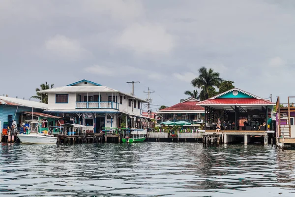 Bocas Del Toro Panama Maggio 2016 Veduta Degli Edifici Sul — Foto Stock