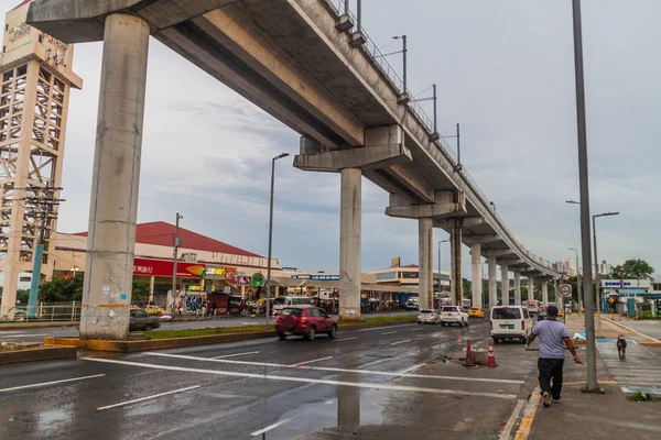 巴拿马城 巴拿马 2016年5月29日 巴拿马地铁高架路段 — 图库照片