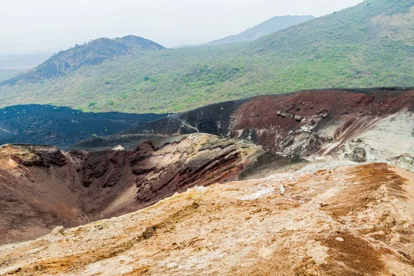 Cratere Del Vulcano Cerro Negro Nicaragua — Foto Stock