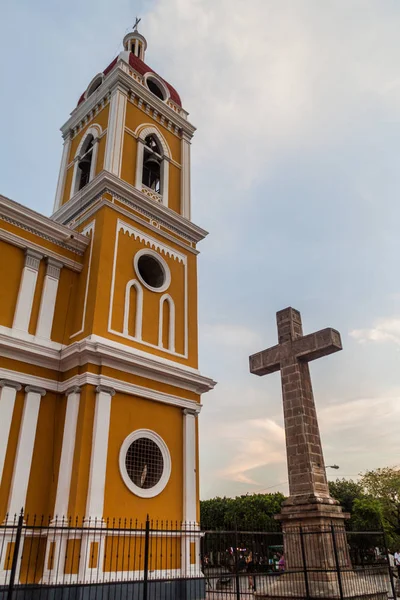 Cathderal Granada Nicaragua Segundo Plano — Foto de Stock