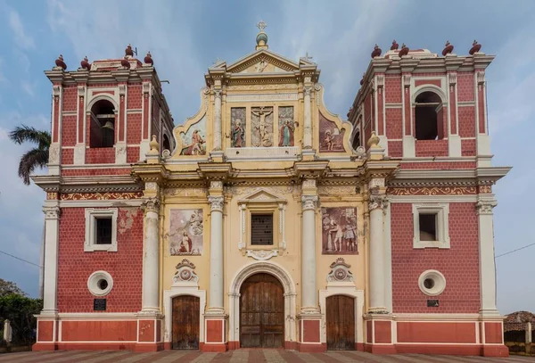 Calvario Gamla Kyrkan Leon Nicaragua — Stockfoto