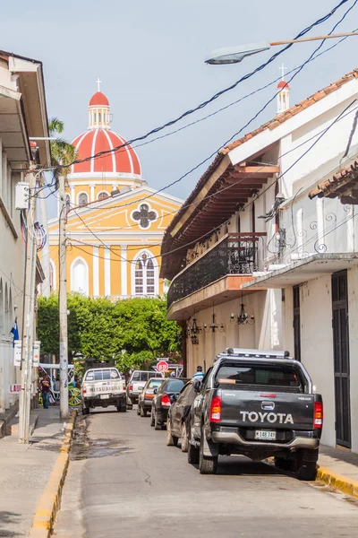 Granada Nicaragua April 2016 Weergave Van Een Kathedraal Granada Nicaragua — Stockfoto