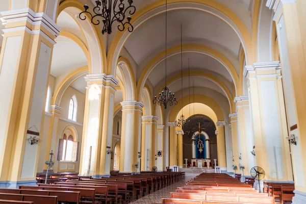 Granada Nikaragua Kwietnia 2016 Wnętrze Katedry Granadzie Nikaragua — Zdjęcie stockowe