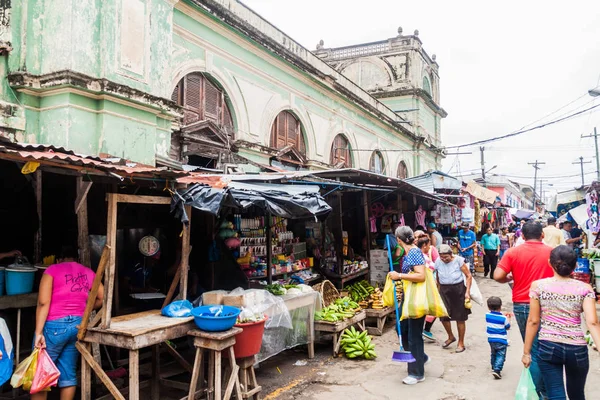 Granada Nicaragua April 2016 Blick Auf Einen Markt Granada Nicaragua — Stockfoto