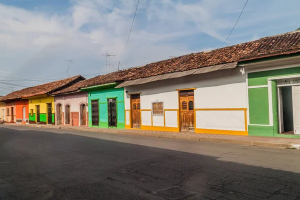 グラナダ ニカラグアでカラフルな家 — ストック写真