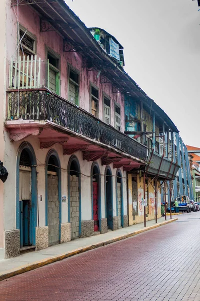 Panama City Panama Mai 2016 Baufällige Gebäude Casco Viejo Altstadt — Stockfoto