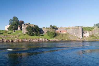 Sur Suomenlinna (Sveaborg), deniz kale, Helsinki, Finlandiya oteller
