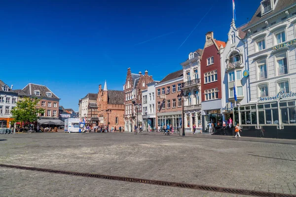 Den Bosch Netherlands August 2016 Historic Houses Markt Market Square — Stock Photo, Image