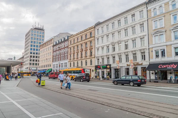 Kodaň Dánsko Srpna 2016 Ulice Norreport Kodani — Stock fotografie