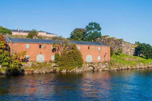 Fortifications Suomenlinna Sveaborg Sea Fortress Helsinki Finland — Stock Photo, Image