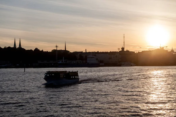 Helsinki, Finlandiya akşam manzarası