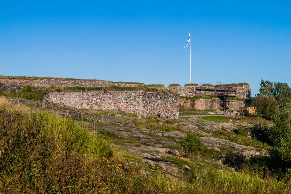 スオメンリンナの要塞 Sveaborg ヘルシンキ フィンランドの海の要塞島で要塞 — ストック写真