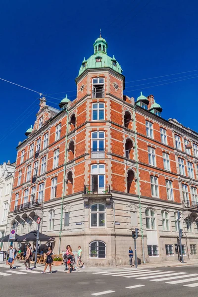 Copenhagen Danimarca Agosto 2016 Antico Edificio Ben Conservato Nel Centro — Foto Stock