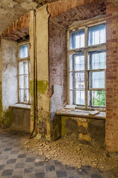 Ruined interior of the Patarei (former sea fortress and prison) in Tallinn, Estonia.