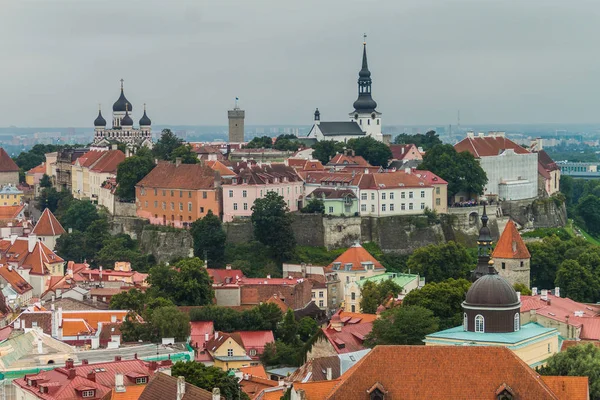 Pohled Citadely Toompea Tallinn Estonsko — Stock fotografie