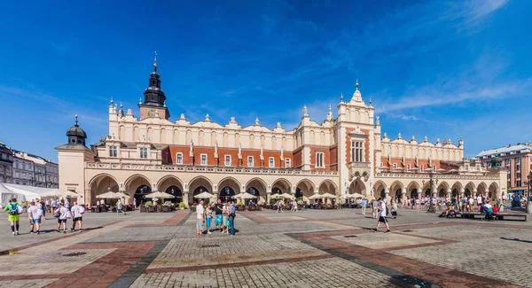 Krakow Poland September 2016 Cloth Hall Market Square Krakow Poland — Stock Photo, Image