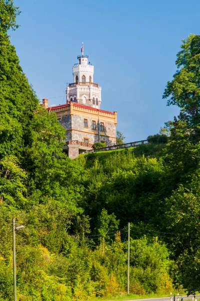 Sigulda Castillo Nuevo Letonia — Foto de Stock