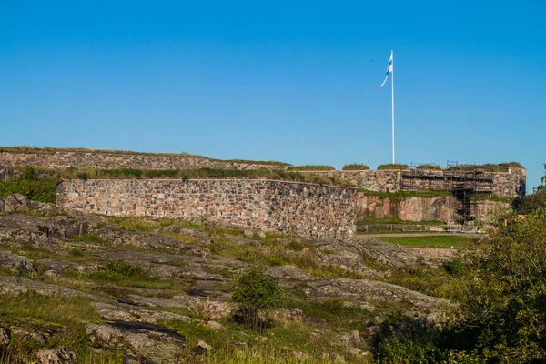 Fortificaciones Suomenlinna Sveaborg Isla Fortaleza Marítima Helsinki Finlandia — Foto de Stock