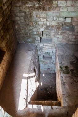 Mezar arkeolojik sitesi Copan, Honduras