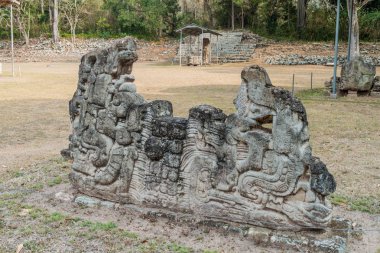 Arkeolojik sitesi Copan, Honduras Kalesi'nde