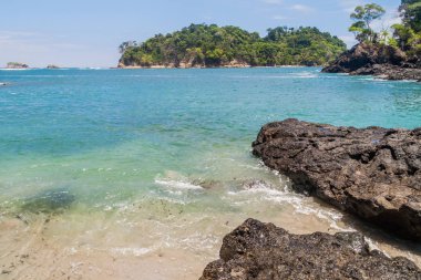 Sahil içinde Milli Parkı Manuel Antonio, Kosta Rika