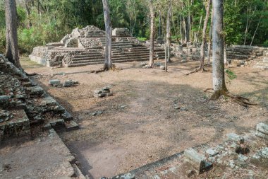 Arkeolojik sitesi Copan, Honduras Kalesi'nde