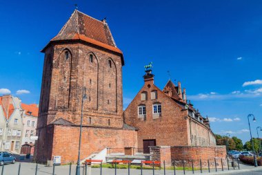 Gdansk, Polonya Baszta Narozna (köşe kule)