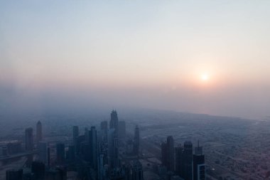 Dubai, Birleşik Arap Emirlikleri günbatımı