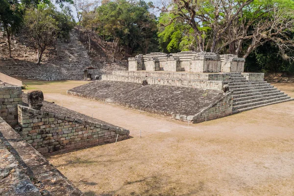 Boisko Archeologiczne Copan Honduras — Zdjęcie stockowe