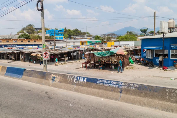 Entrada Honduras Aprile 2016 Mercato Lungo Strada Nella Città Entrada — Foto Stock