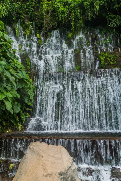 Chorros 卡列拉 萨尔瓦多 Juayua 村附近的瀑布集之一 — 图库照片