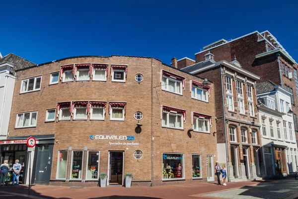 Den Bosch Holandia Sierpnia 2016 Domy Cegły Centrum Miasta Den — Zdjęcie stockowe